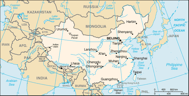 [Map of China]