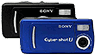 Sony Cybershot-U in black or blue