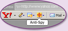 Yahoo! Toolbar - now featuring Anti-Spy