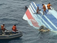 Doomed Air France flight fell intact into sea
