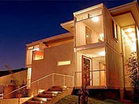 Homes built from shipping containers