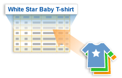 Adding White Star Baby T-shirt to the Catalog Manager