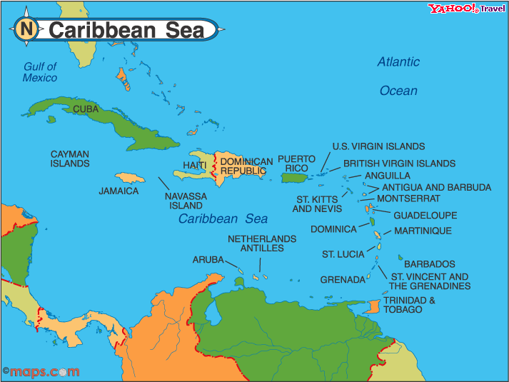 An analysis of the caribbean region and the south eastern united states of america during the august