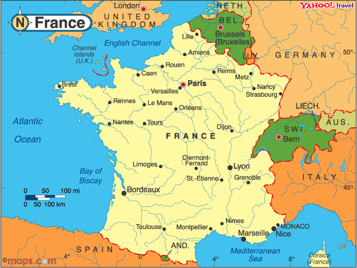France Mountain Ranges