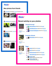 Flickr Email Notifications