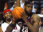 LeBron James #23 of the Cleveland Cavaliers (Photo by Allen Einstein/NBAE via Getty Images)