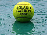 Picture of a tennis ball taken 27 May 2007 in Roland Garros (THOMAS COEX/AFP/Getty Images)