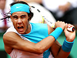 Defending champion Spain's Rafael Nadal. (Photo by Clive Brunskill/Getty Images)