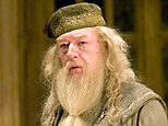 Michael Gambon as Professor Dumbledore in 'Harry Potter and the
 Goblet of Fire'