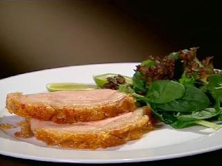 Succulent roast pork @ Yahoo! Video