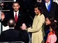 New US President Barack Obama is sworn in